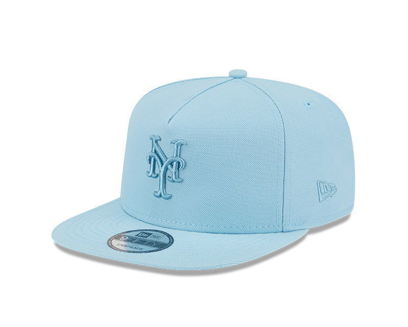 New Era New York Mets Light Blue Color Pack A-Frame 9FIFTY Snapback Hat