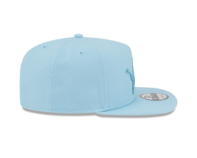 New Era Detroit Lions Light Blue Color Pack A-Frame 9FIFTY Snapback Hat