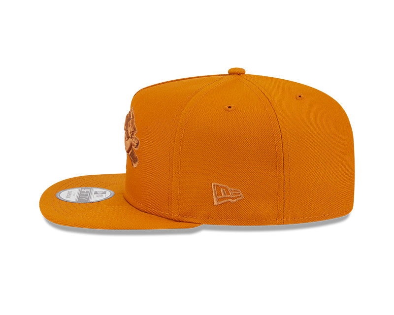 New Era Detroit Lions Brown Color Pack A-Frame 9FIFTY Snapback Hat