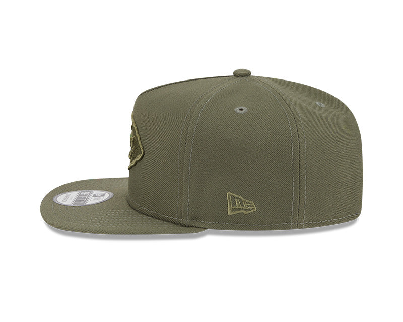 New Era Kansas City Chiefs Olive Color Pack A-Frame 9FIFTY Snapback Hat