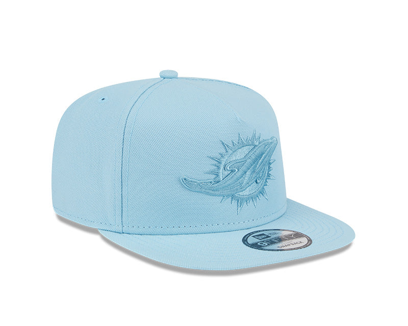 New Era Miami Dolphins Light Blue Color Pack A-Frame 9FIFTY Snapback Hat