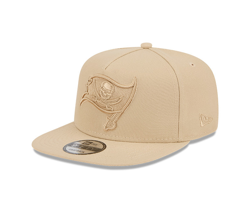 New Era Tampa Bay Buccaneers Light Beige Color Pack A-Frame 9FIFTY Snapback Hat