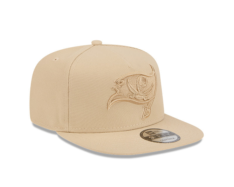 New Era Tampa Bay Buccaneers Light Beige Color Pack A-Frame 9FIFTY Snapback Hat