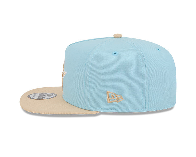 New Era Dallas Cowboys Light Blue/Khaki Color Pack A-Frame 9FIFTY Snapback Hat