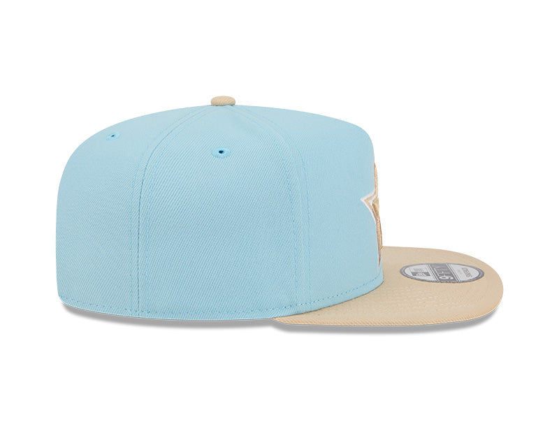 New Era Dallas Cowboys Light Blue/Khaki Color Pack A-Frame 9FIFTY Snapback Hat