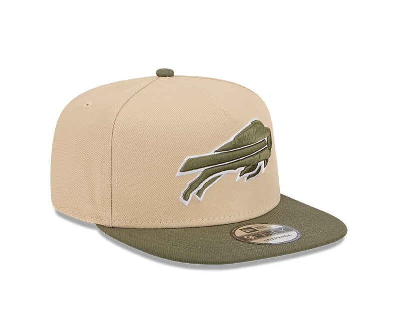 New Era Buffalo Bills Khaki/Olive Color Pack A-Frame 9FIFTY Snapback Hat