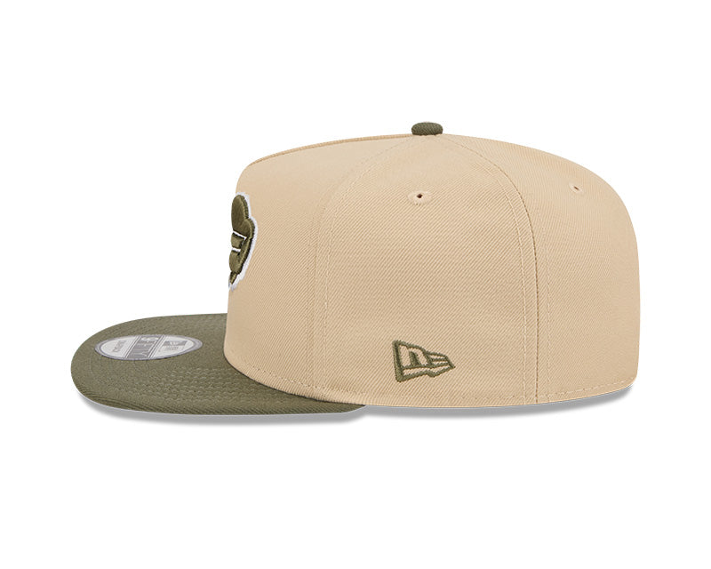 New Era Buffalo Bills Khaki/Olive Color Pack A-Frame 9FIFTY Snapback Hat