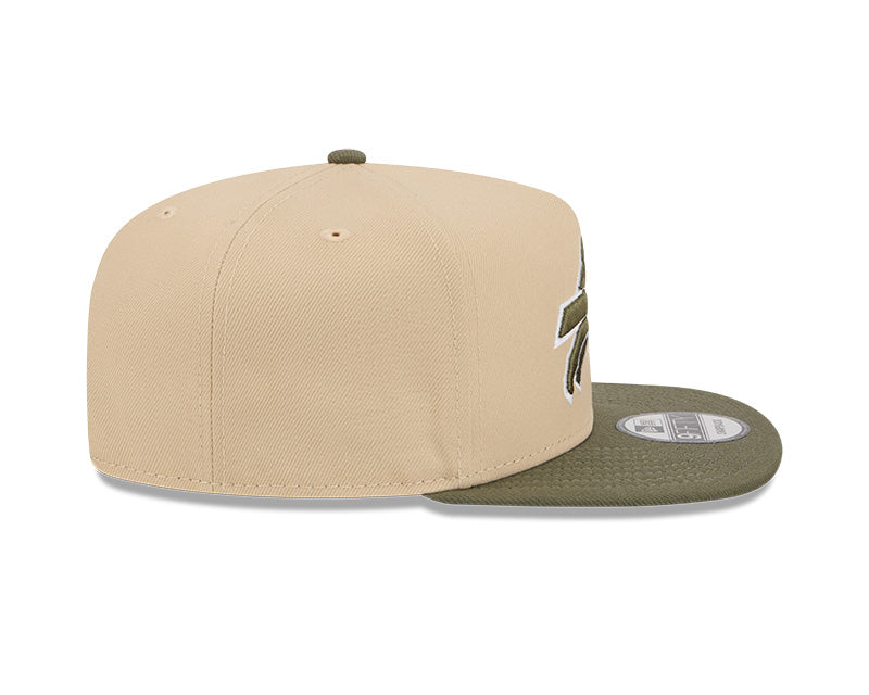 New Era Buffalo Bills Khaki/Olive Color Pack A-Frame 9FIFTY Snapback Hat