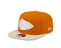 New Era Kansas City Chiefs Brown/Khaki Color Pack A-Frame 9FIFTY Snapback Hat