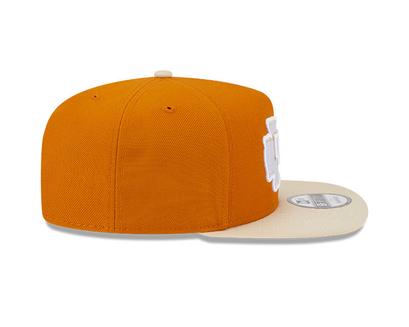 New Era Kansas City Chiefs Brown/Khaki Color Pack A-Frame 9FIFTY Snapback Hat