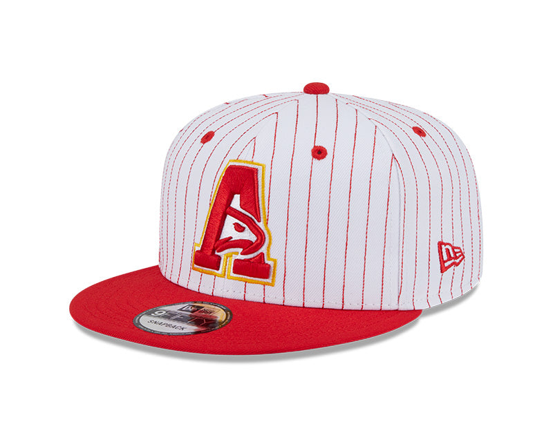 New Era Atlanta Hawks Deceptor Pinstripe 9FIFTY Snapback Hat