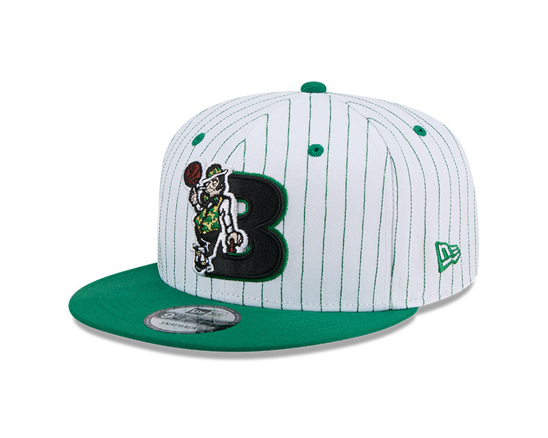 New Era Boston Celtics Deceptor Pinstripe 9FIFTY Snapback Hat