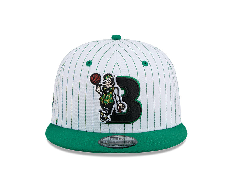 New Era Boston Celtics Deceptor Pinstripe 9FIFTY Snapback Hat
