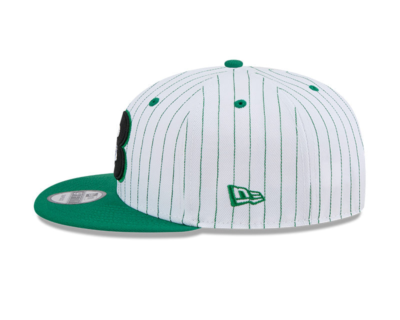 New Era Boston Celtics Deceptor Pinstripe 9FIFTY Snapback Hat