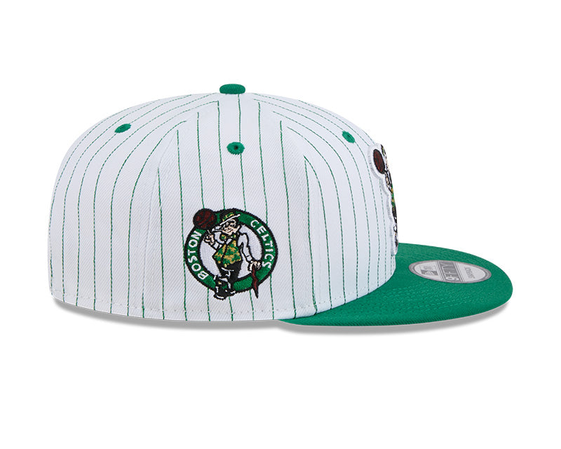New Era Boston Celtics Deceptor Pinstripe 9FIFTY Snapback Hat