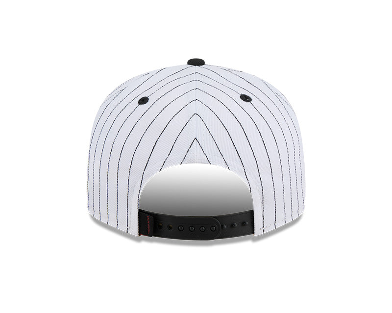 New Era Chicago Bulls Deceptor Pinstripe 9FIFTY Snapback Hat