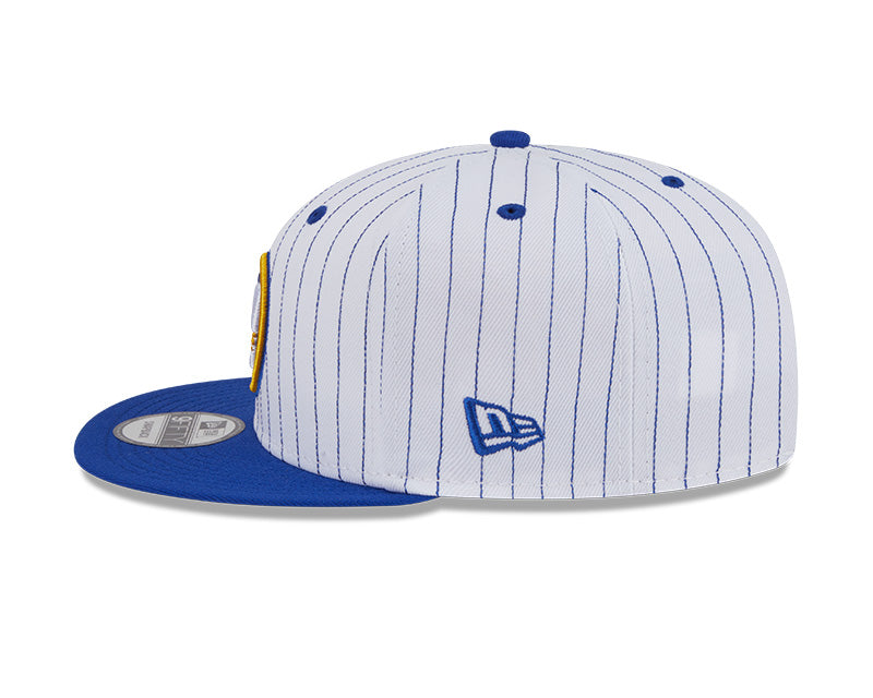 New Era Golden State Warriors Deceptor Pinstripe 9FIFTY Snapback Hat