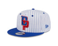 New Era Detroit Pistons Deceptor Pinstripe 9FIFTY Snapback Hat