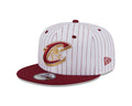 New Era Cleveland Cavaliers Deceptor Pinstripe 9FIFTY Snapback Hat