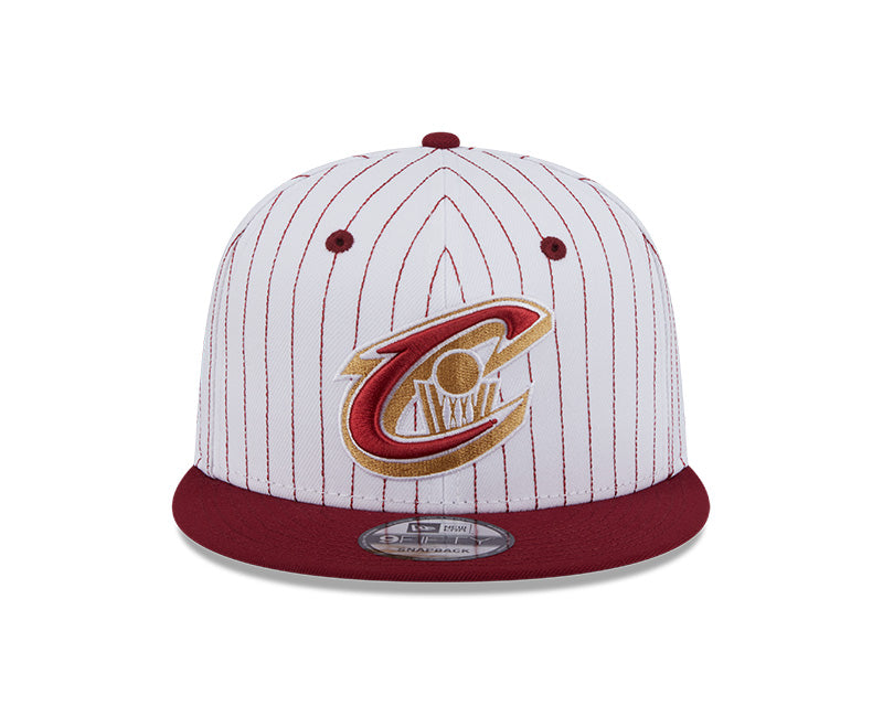 New Era Cleveland Cavaliers Deceptor Pinstripe 9FIFTY Snapback Hat