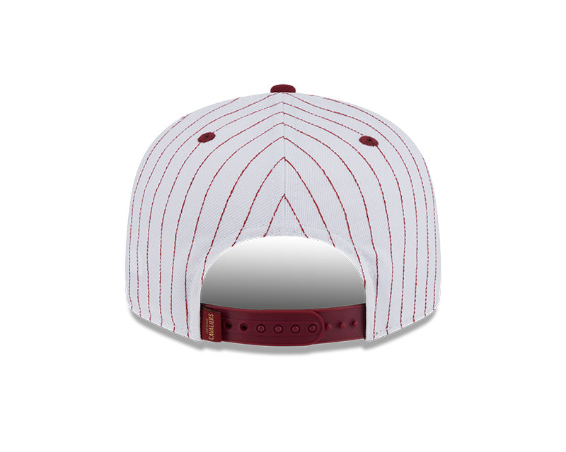 New Era Cleveland Cavaliers Deceptor Pinstripe 9FIFTY Snapback Hat