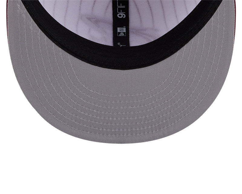 New Era Cleveland Cavaliers Deceptor Pinstripe 9FIFTY Snapback Hat