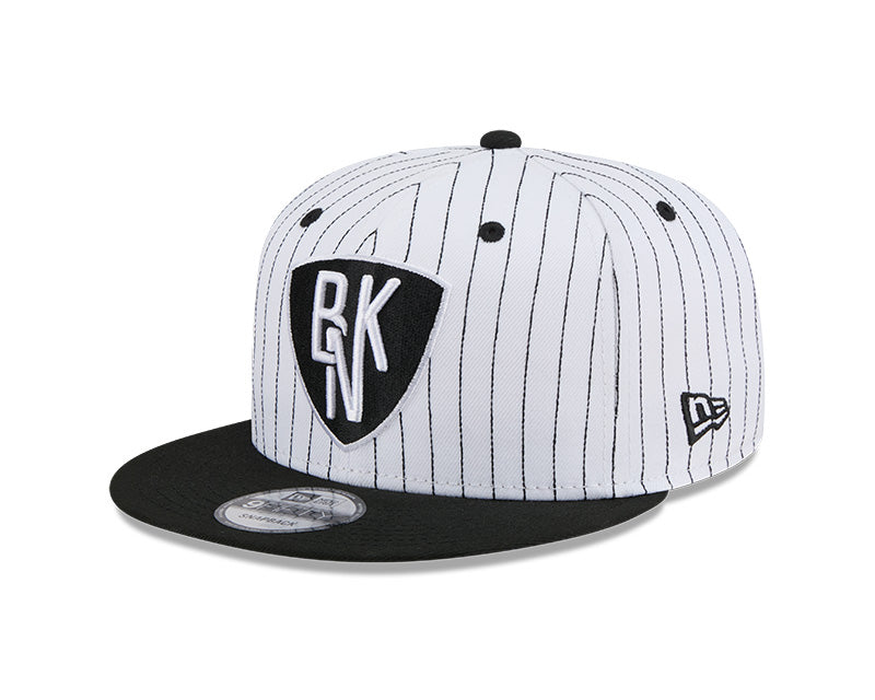 New Era Brooklyn Nets Deceptor Pinstripe 9FIFTY Snapback Hat