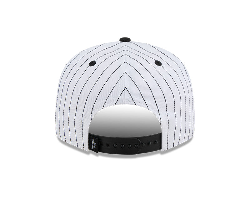 New Era Brooklyn Nets Deceptor Pinstripe 9FIFTY Snapback Hat