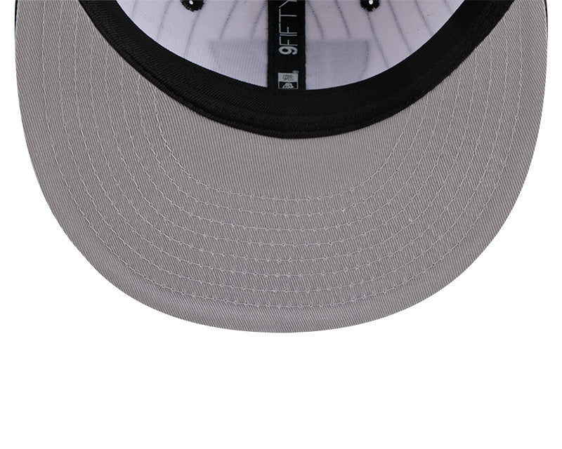 New Era Brooklyn Nets Deceptor Pinstripe 9FIFTY Snapback Hat