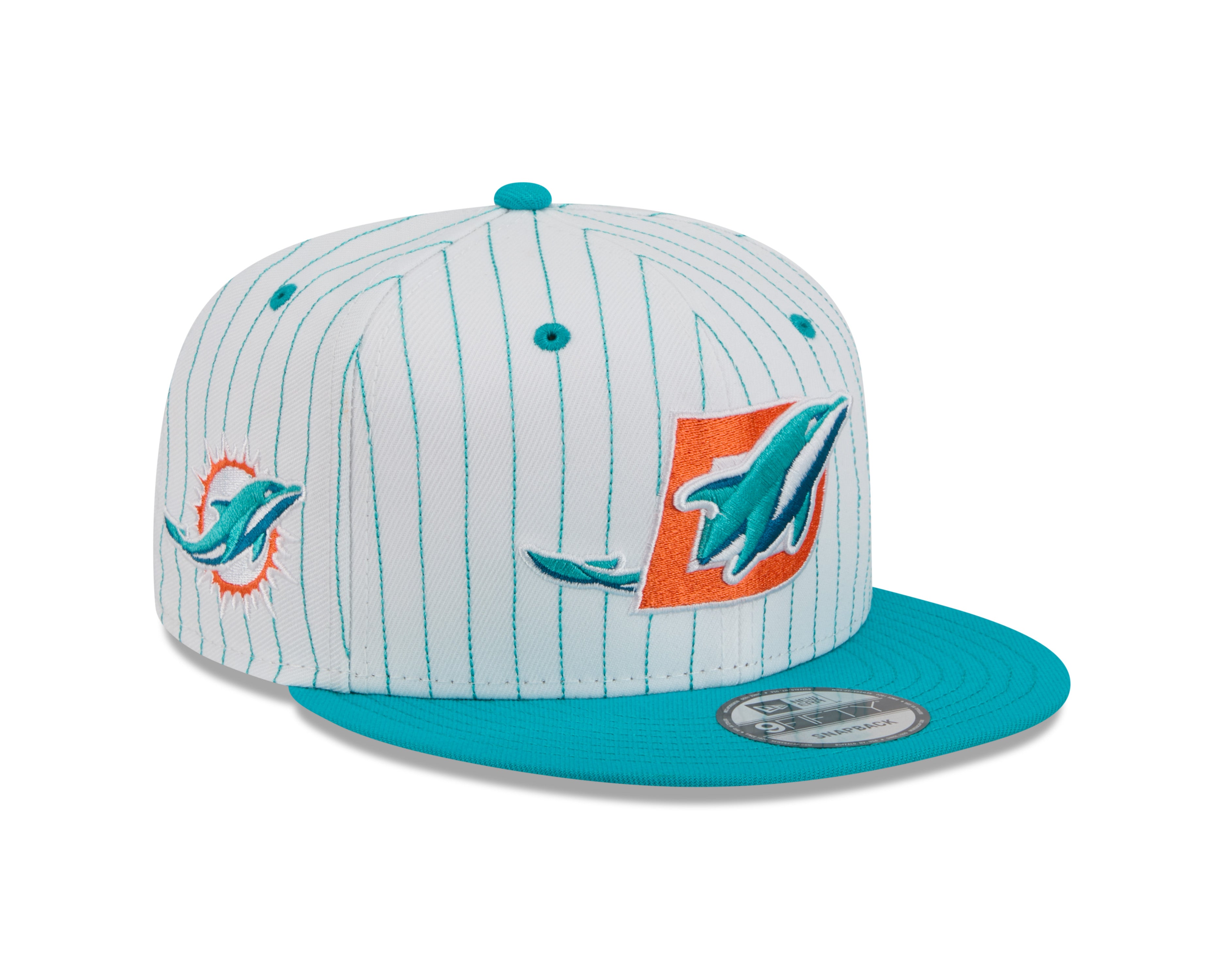 New Era Miami Dolphins Deceptor 9FIFTY Snapback Hat