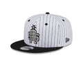 New Era San Antonio Spurs Deceptor Pinstripe 9FIFTY Snapback Hat