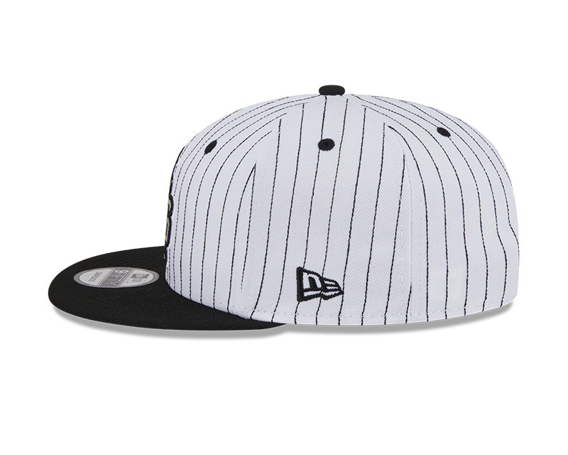 New Era San Antonio Spurs Deceptor Pinstripe 9FIFTY Snapback Hat