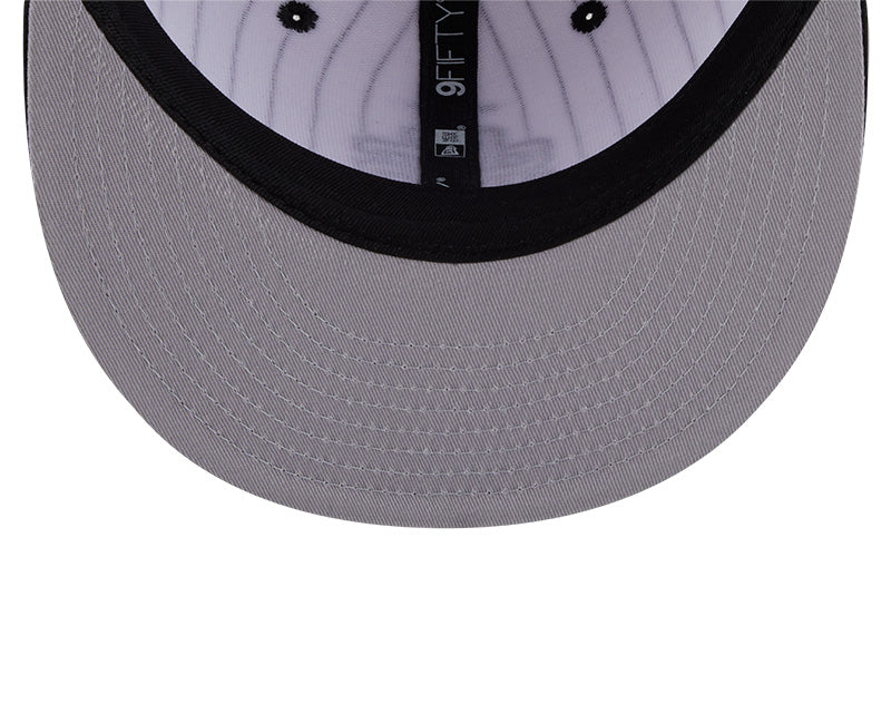New Era San Antonio Spurs Deceptor Pinstripe 9FIFTY Snapback Hat