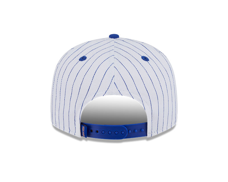New Era New York Knicks Deceptor Pinstripe 9FIFTY Snapback Hat