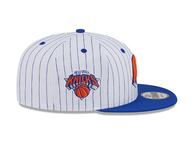 New Era New York Knicks Deceptor Pinstripe 9FIFTY Snapback Hat