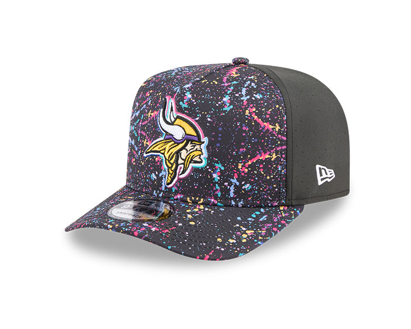 New Era Minnesota Vikings 2025 Crucial Catch 9FIFTY A-Frame Snapback