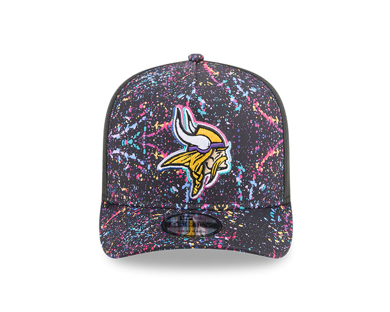 New Era Minnesota Vikings 2025 Crucial Catch 9FIFTY A-Frame Snapback