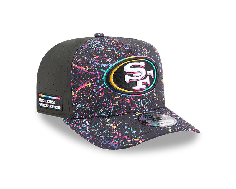 New Era San Francisco 49ers 2025 Crucial Catch 9FIFTY A-Frame Snapback