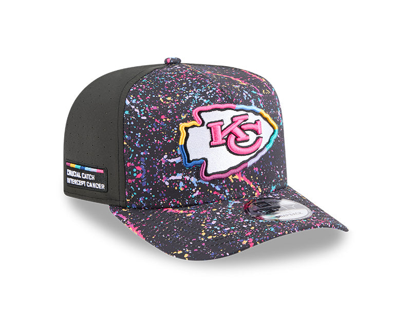 New Era Kansas City Chiefs 2025 Crucial Catch 9FIFTY A-Frame Snapback