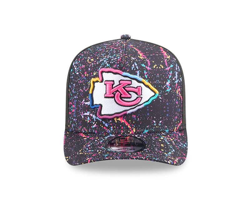 New Era Kansas City Chiefs 2025 Crucial Catch 9FIFTY A-Frame Snapback