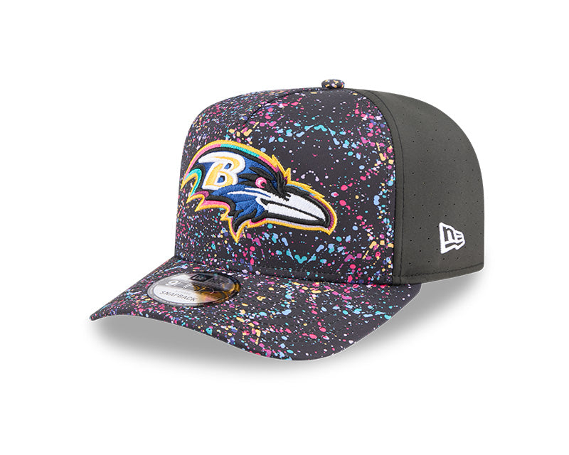 New Era Baltimore Ravens 2025 Crucial Catch 9FIFTY A-Frame Snapback