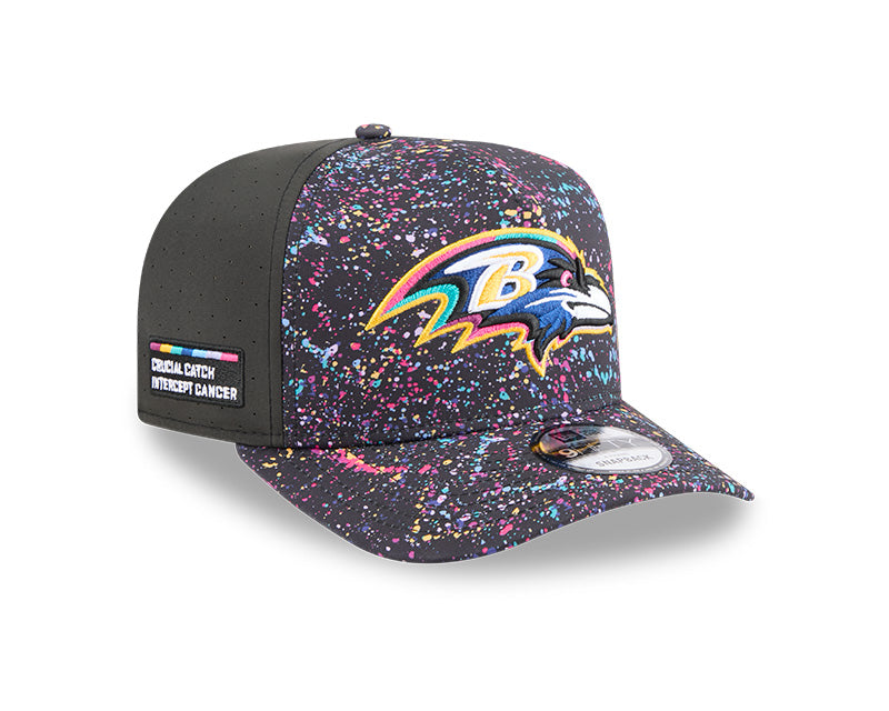 New Era Baltimore Ravens 2025 Crucial Catch 9FIFTY A-Frame Snapback