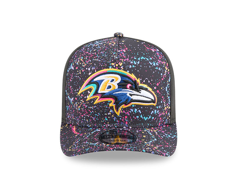 New Era Baltimore Ravens 2025 Crucial Catch 9FIFTY A-Frame Snapback