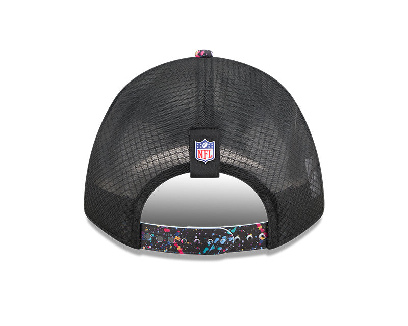 New Era Seattle Seahawks 2025 Crucial Catch 9FORTY M-Crown A-Frame Trucker Hat