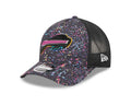New Era Buffalo Bills 2025 Crucial Catch 9FORTY M-Crown A-Frame Trucker Hat