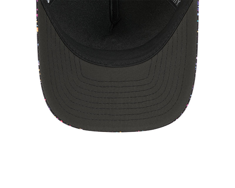 New Era Baltimore Ravens 2025 Crucial Catch 9FORTY M-Crown A-Frame Trucker Hat