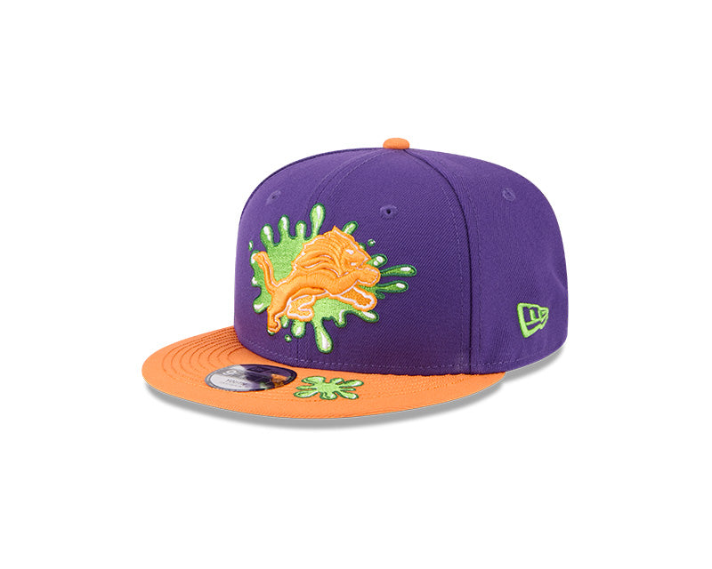 New Era Detroit Lions Kids Nickelodeon Slime 9FIFTY Snapback Hat