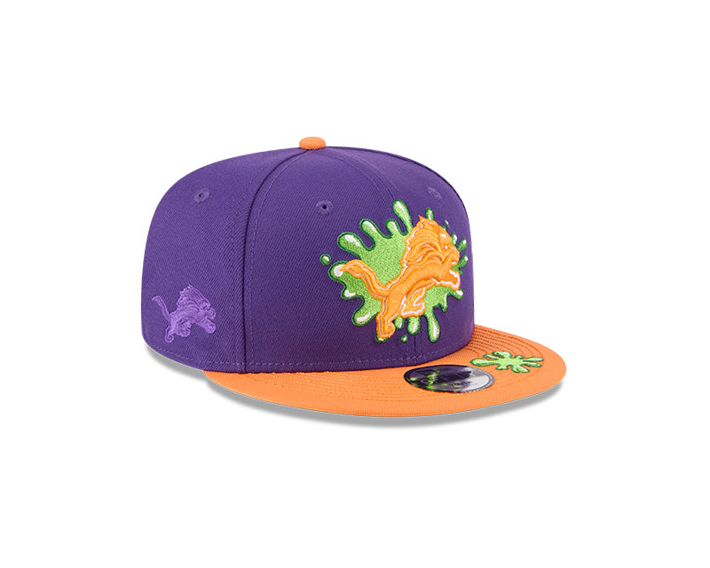 New Era Detroit Lions Kids Nickelodeon Slime 9FIFTY Snapback Hat