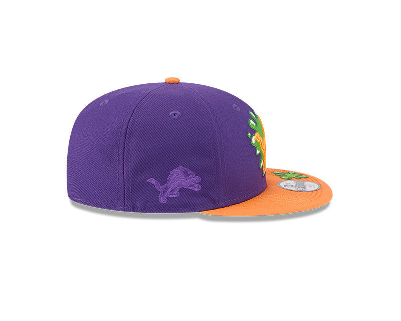 New Era Detroit Lions Kids Nickelodeon Slime 9FIFTY Snapback Hat