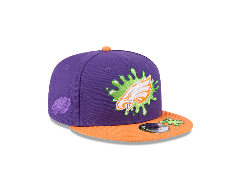 New Era Philadelphia Eagles Kids Nickelodeon Slime 9FIFTY Snapback Hat
